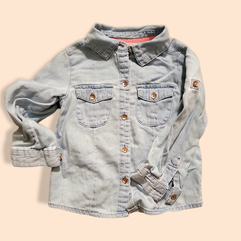 OshKosh toddler jean button-up